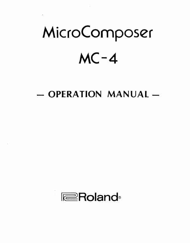 Roland Recording Equipment MC-4-page_pdf